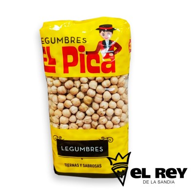 Garbanzos El Pica 12 paquetes elreydelasandia.com