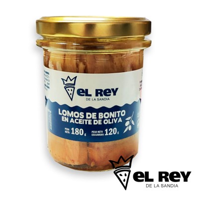 Lomos de Bonito en aceite de Oliva x6 elreydelasandia.com