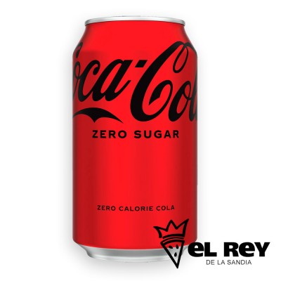 24 latas de Coca Cola Zero Importada